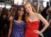 Gabrielle Douglas and Jessica Chastain Photo