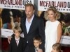 Kevin Costner and Family Photo