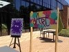 Art Booth at Monster's University Junket
