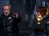 Ridley Scott and Noomi Rapace Prometheus Photo