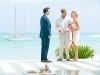 Johnny Depp, Aaron Eckhart and Amber Heard The Rum Diary Photo