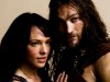 Erin Cummings and Andy Whitfield Spartacus: Blood and Sand Photo