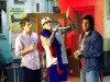 Andy Samberg, Vanilla Ice and Adam Sandler Photo