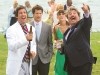 Adam Sandler, Andy Samberg, Leighton Meester and Tony Orlando Photo
