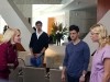 Ellen Barkin, Andrew Rannells, Justin Bartha and Georgia King Photo