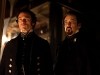 Luke Evans and John Cusack The Raven Photo