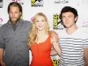 Travis Fimmel, Katheryn Winnick and George Blagden Photo