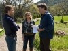 Matt Damon, Scarlett Johansson and Cameron Crowe Photo