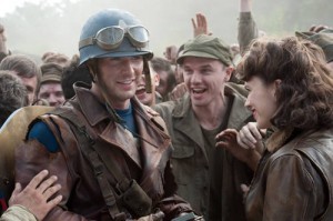 Chris Evans in Captain America: The First Avenger Chris Evans in Captain America: The First Avenger