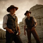 Harrison Ford and Daniel Craig in Cowboys and Aliens Harrison Ford and Daniel Craig in Cowboys and Aliens