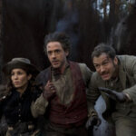 Noomi Rapace, Robert Downey Jr and Jude Law in 'Sherlock Holmes: A Game of Shadows'