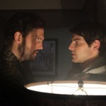 Russell Hornsby and David Giuntoli in Grimm