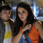 Josh Hutcherson and Shanley Caswell in 'Detention'