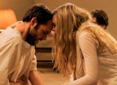 Christopher Denham and Brit Marling in Sound of My Voice