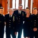 Will Estes, Len Cariou, Tom Selleck, Bridget Moynahan and Donnie Wahlberg Blue Bloods