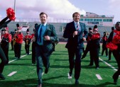 Jason Sudeikis and Will Ferrell in The Campaign