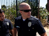 Michael Pena and Jake Gyllenhaal in End of Watch