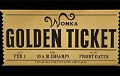 Charlie and the Chocolate Factory Golden Ticket