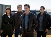 Linda Grey, Patrick Duffy, Josh Henderson and Jesse Metcalfe in Dallas