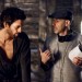 Tom Riley and David S. Goyer on the set of Da Vinci's Demons