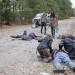 Daryl Dixon, Rick Grimes, and Danai Gurira in The Walking Dead Season 3