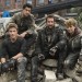 Noah Wyle, Drew Roy, Maxim Knight, and Connor Jessup star in 'Falling Skies'