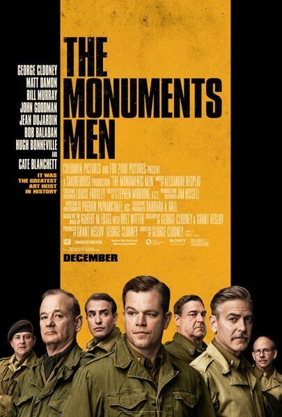 The Monuments Men Poster The Monuments Men Poster