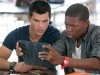Taylor Lautner and Denzel Whitaker Abduction Photo