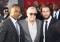 Anthony Mackie, Stan Lee and Aaron Johnson Photo