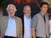 Donald Sutherland, Francis Lawrence and Liam Hemsworth Photo
