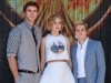 Liam Hemsworth, Jennifer Lawrence and Josh Hutcherson Photo