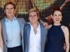 Sam Claflin, Josh Hutcherson and Julianne Moore Photo