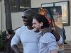 Adewale Akinnuoye-Agbaje and Kit Harington Photo