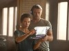 Evangeline Lilly and Hugh Jackman Real Steel Photo