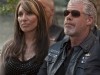 Katey Sagal and Ron Perlman Sons of Anarchy Photo
