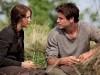 Jennifer Lawrence and Liam Hemsworth The Hunger Games Photo