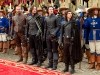 Ray Stevenson, Matthew Macfadyen, Luke Evans, and Logan Lerman Photo