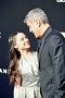 Raffey Cassidy and George Clooney Photo
