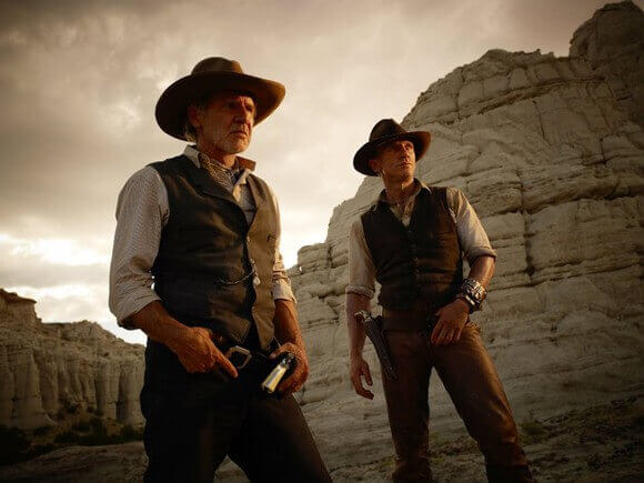 Harrison Ford and Daniel Craig in Cowboys and Aliens