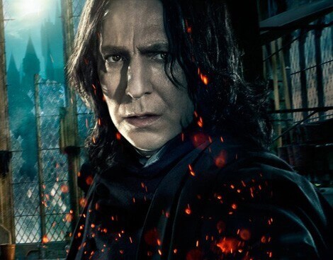 Alan Rickman in Harry Potter and the Deathly Hallows Part 2
