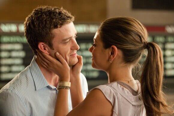 Justin Timberlake and Mila Kunis in 'Friends with Benefits'