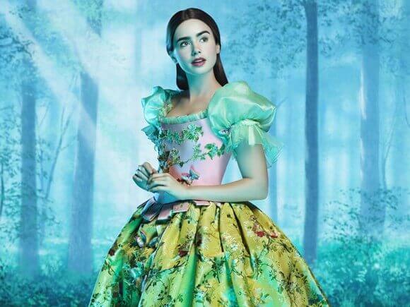 Lily Collins in Snow White