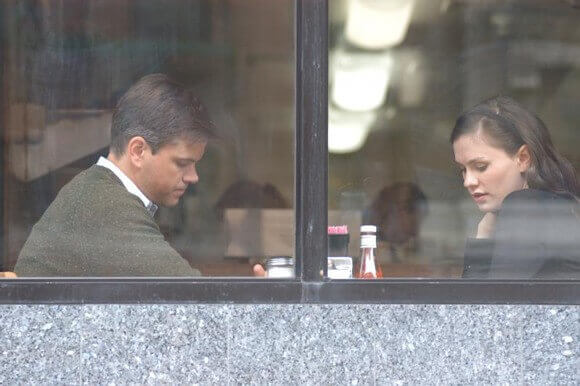 Matt Damon and Anna Paquin in Margaret