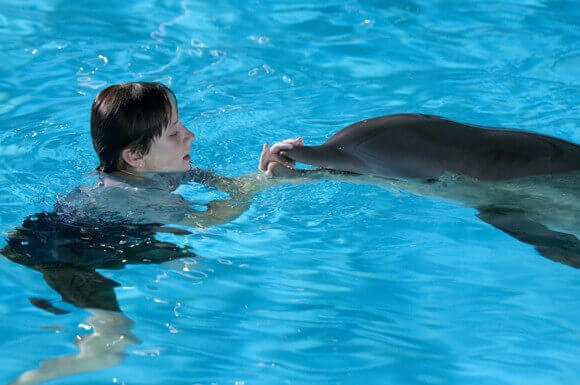 Nathan Gamble in Dolphin Tale