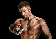 Liam McIntyre in Spartacus: Vengeance