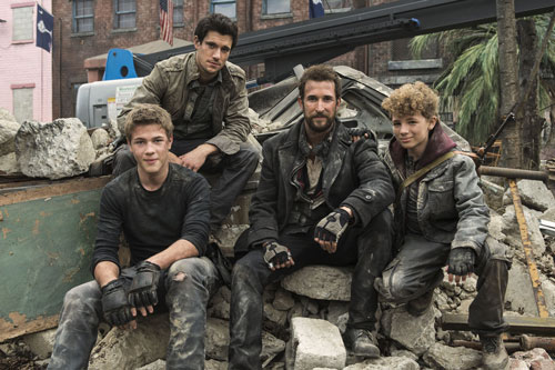 The cast of Falling Skies