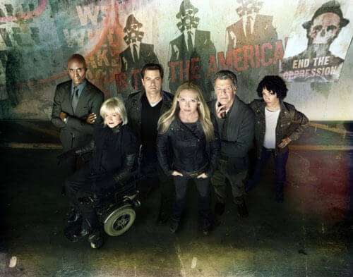 Fringe Cast Members Lance Reddick, Blair Brown, Joshua Jackson, Anna Torv, John Noble, Jasika Nicole