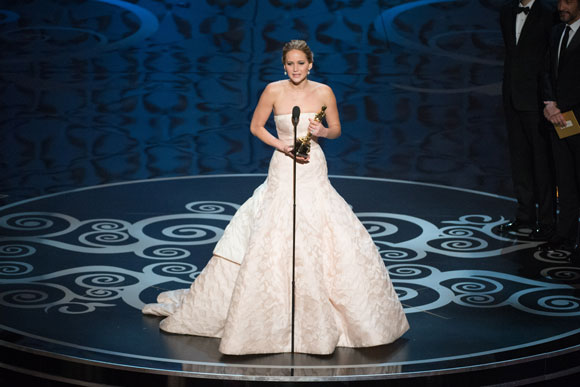 Jennifer Lawrence Best Actress 2013 Oscar Speech Video