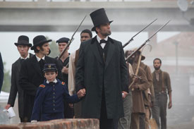 Billy Campbell as President Abraham Lincoln in 'Killing Lincoln'