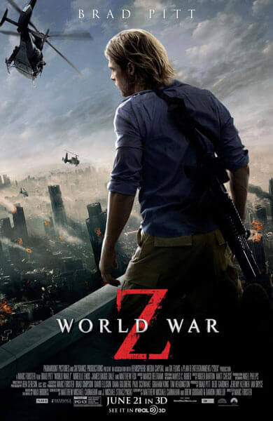Brad Pitt World War Z Poster Brad Pitt World War Z Poster